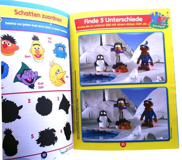 123 Sesamstrasse (Sesame Street) Zeitschrift - spielend aufwachsen haben Nr. 6 (2009) von Panini